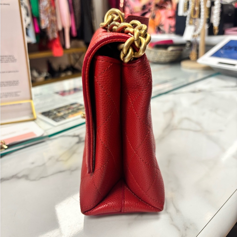 Chanel Red Caviar Chic Affinity - Picture 5 of 11